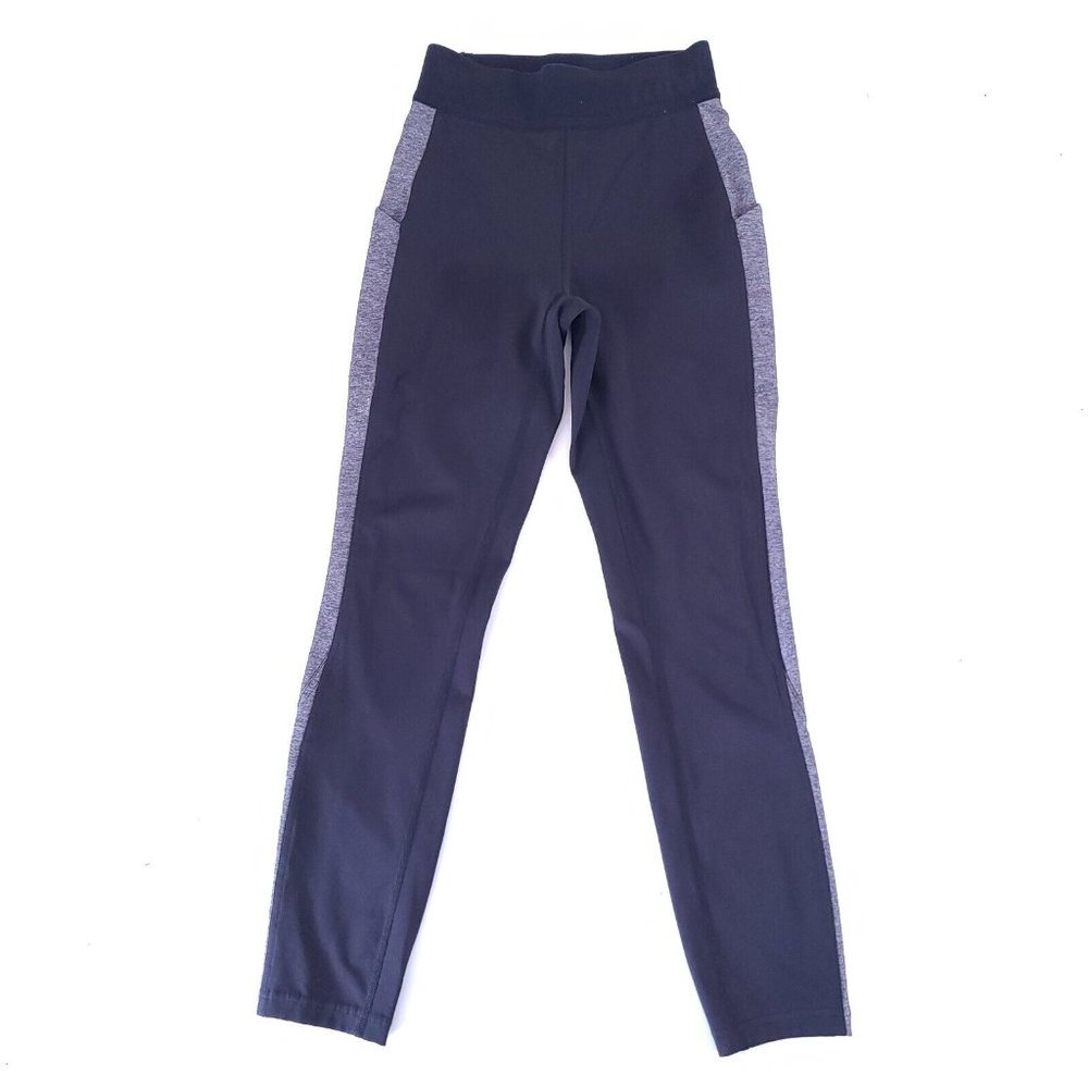 Lululemon Leggings 25" High Rise Side Pocket Spell Out Logo